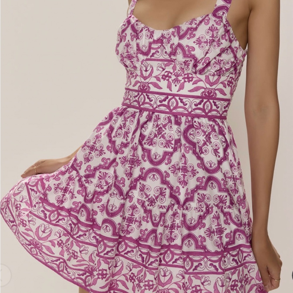 Francesca’s - Floral Pink Sundress
